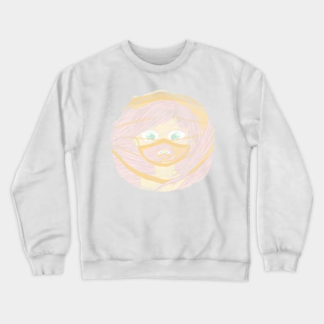 Wapour Shoujo Crewneck Sweatshirt by Feltto